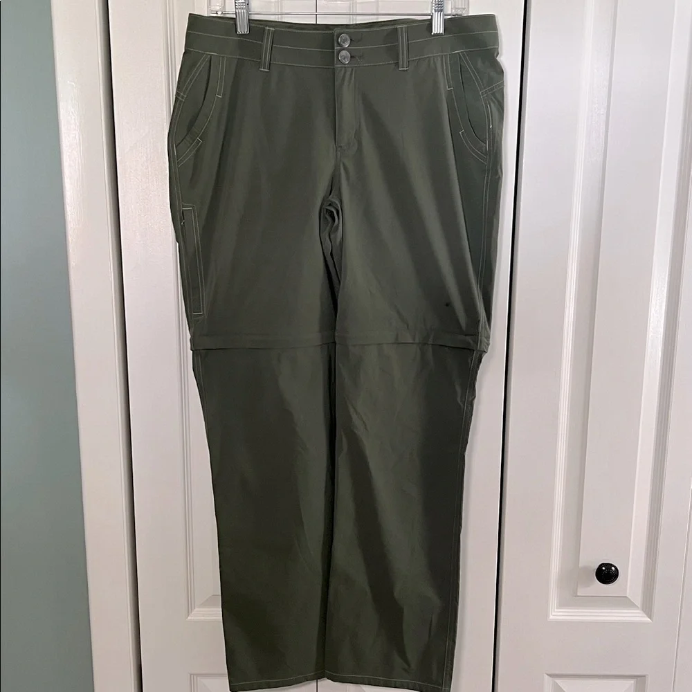 Marmot women’s Kodachrome Convertible Pant In Crocodile Green